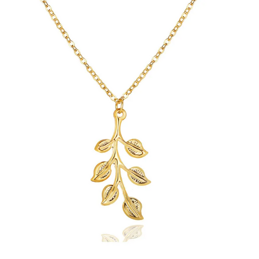 Gold Leaf Necklace