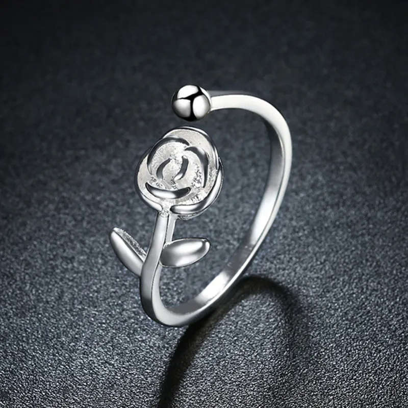 Rose Adjustable Ring