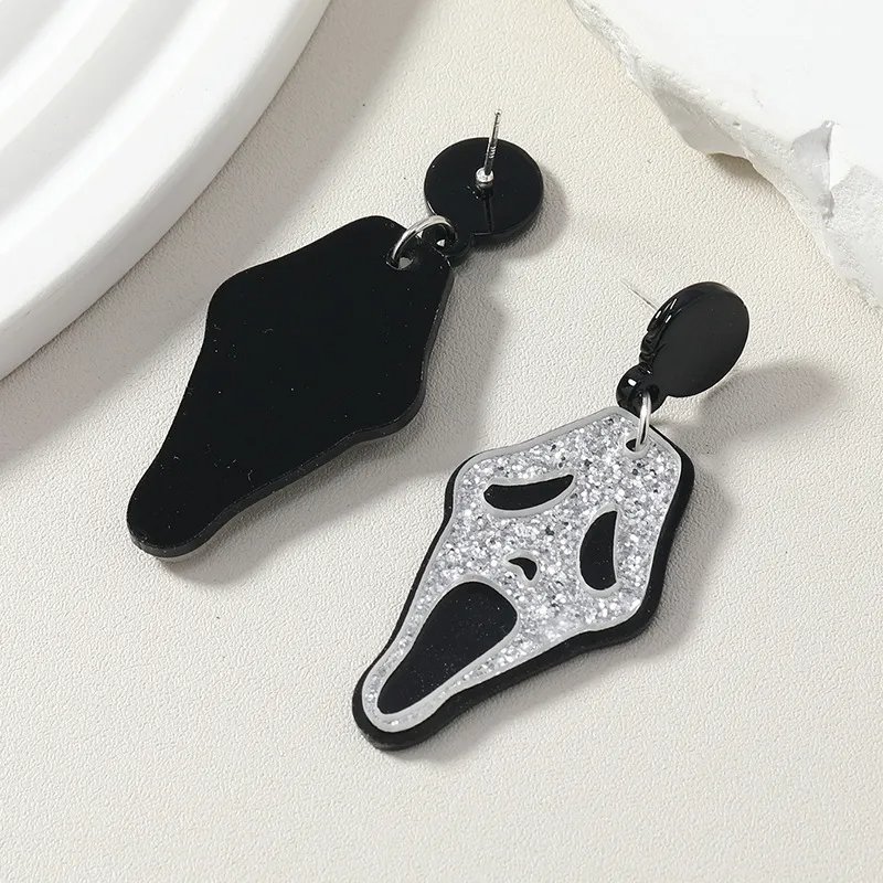 Halloween Ghost Face Earrings
