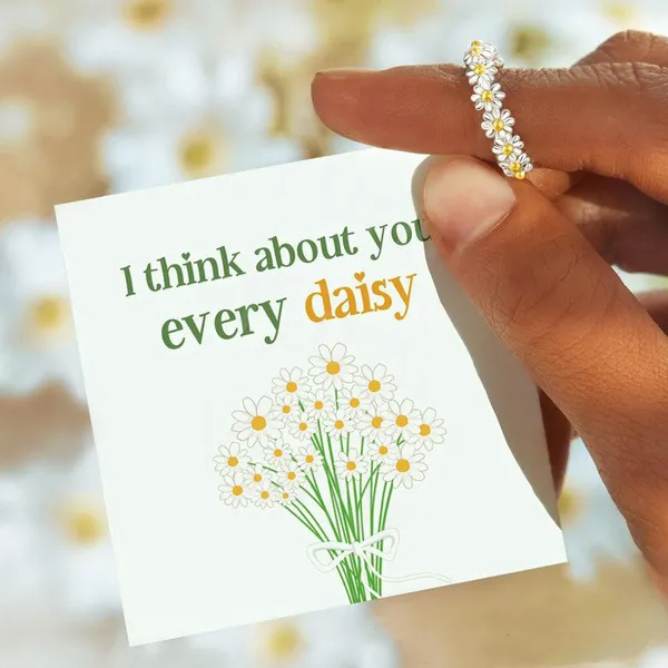 Daisy Adjustable Ring