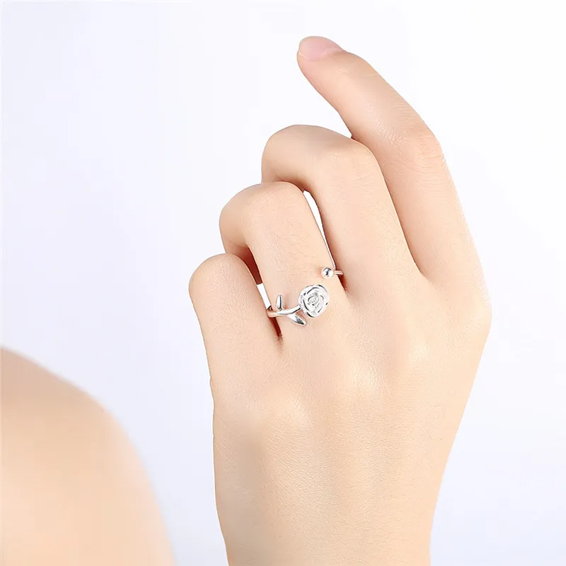 Rose Adjustable Ring